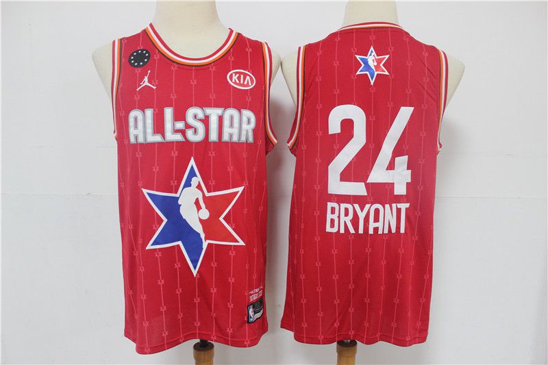 Men Los Angeles Lakers #24 Bryant Red 2020 All Star NBA Jerseys->los angeles lakers->NBA Jersey